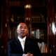 Guo Wengui in his New York apartment in 2017.